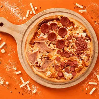 Mixed Cold Cuts Pizza