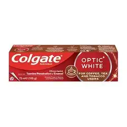 Colgate Optic White For Coffee, Tea And Tobacco Users Toothpaste 75 Ml
