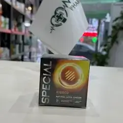 Special condom ribbed