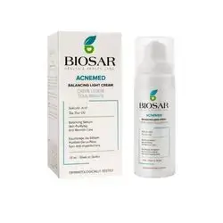 BIOSAR ACNEMED BALANCING LIGHT CREAM 50ML