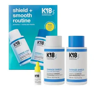 k18 shield + smooth hair care set (3pcs)