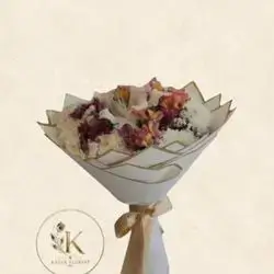 Lily, Alstroemeria & Chrysanthemum Bouquet
