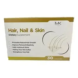 Mk Hair, Nail & Skin 30 Capsules