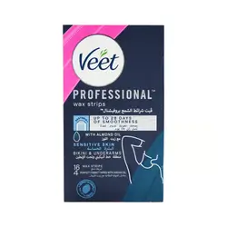 Veet professional wax strips 16 pieces