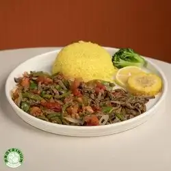 Beef Saj With Rice