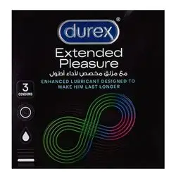 Durex Extended Pleasure Condom 3pcs