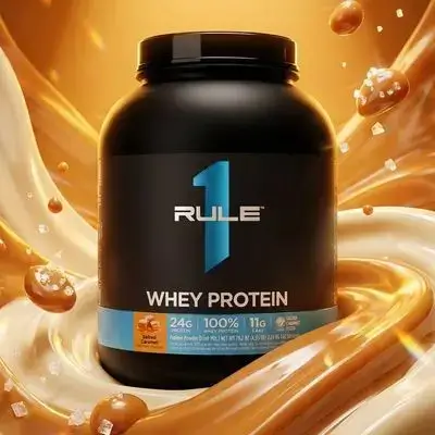 Rule 1 Whey Protein – Salted caramel 67 servings