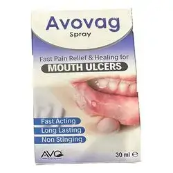 Avovag Spray For Mouth Ulcers 30Ml