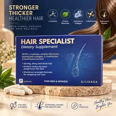 LILYASSA Hair Specialist Dietary Supplement – 30 Capsules