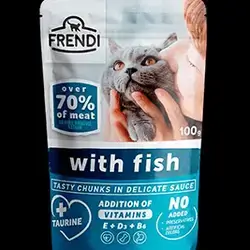 Wet Food for Cats With Fish Flavor