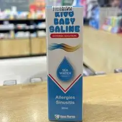 kivo baby saline isotonic solution spray