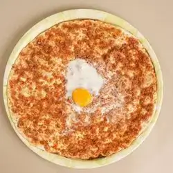 Lahmacun 3D With Egg