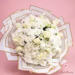 Bouquet Flowers- White