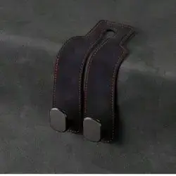 Easypie Selection 1PC PU Car Seat Back Cover - Hidden Hook Design, Suitable For Various Models