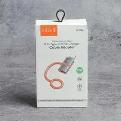 VIDVIE Lightning to Type-C OTG-Charger Cable Adapter