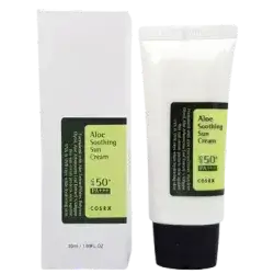 Cosrx Aloe Soothing Sun Cream SPF50 PA+++ - 50ml | كوزركس واقي شمس و مهدئ للبشرة Spf50 - 50 مل