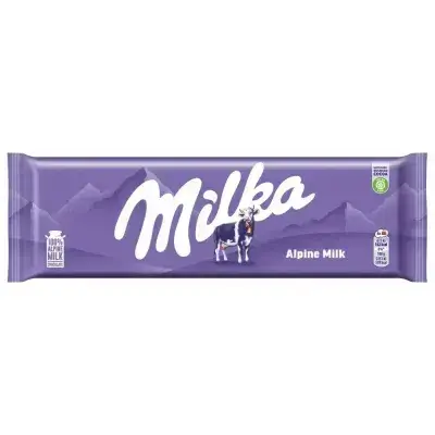 Milka Alpine Milk Chocolate Bar – 250g