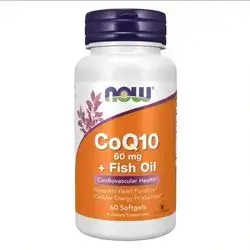 NOW CoQ10 60 mg + Fish Oil