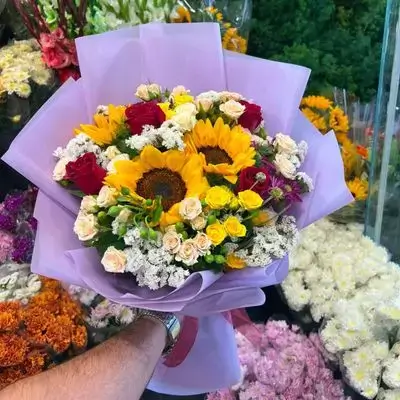 san flower bouquet
