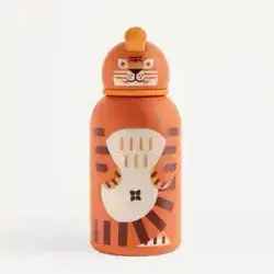 Waterdrop Kids Steel Bottle – Tiger – 400ml
