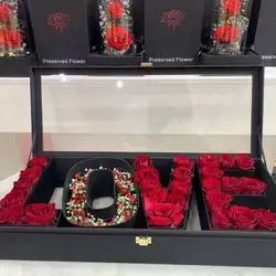 A Box Of Roses, Transparent On Both Sides