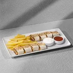 Beef Burger Saj With Cheese