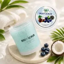 Coconut & Blueberry Body Scrub