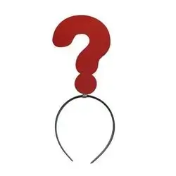 Question Mark Headband