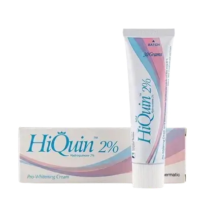 HiQuin (Hydroquinone 2%) Pro-Whitening Cream 30g _ Jamjoom Pharma