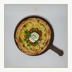 Burrata Pesto Pizza