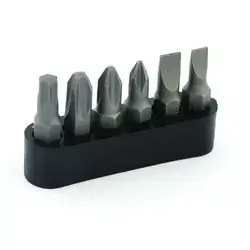 Bits Set 25 Mm 6 Pcs
