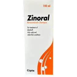 zinoral anti-dandruff Ketoconazole shampoo