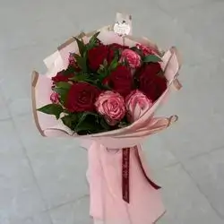 Pink and Red Bouquet