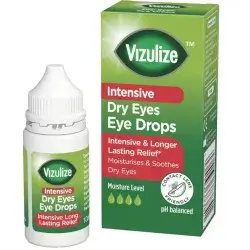 Vizulize eye drop intensive for moisturizing and soothing dry eyes
