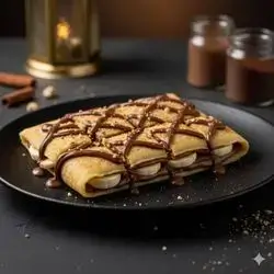 Nutella And Banana Crepe