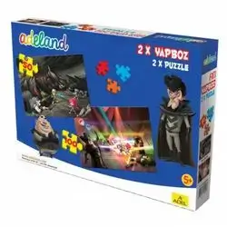 2xPuzzle 100 pcs