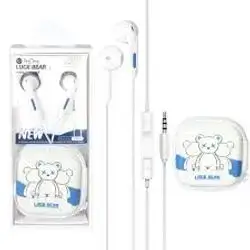 Luck Bear Wired Earphone