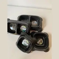 Double Pet Bowls - Black Assortment