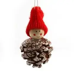 Hang Deco Pınecone 11Cm 2Ass