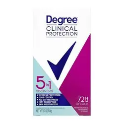 Degree Clinical Protection Antiperspirant and Deodorant Sweat and Odor Protection 1.7Oz (48g)