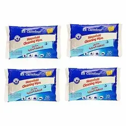 Crf Household Wipes 40'sx4