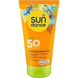 Sun dance sport 50 hoch Sonnencreme-Gel