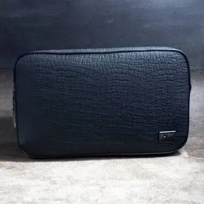 Smart finger print Bag Elegant /Black brand /material is PU leather