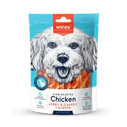 Chicken Jerky & Carrot Sticks 100g