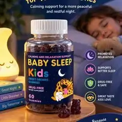 Baby Sleep Kids Sweet Dreams Gummies (60 gummies)
