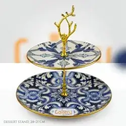 Dessert Stand, 28+21 Cm