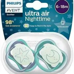 PHILIPS AVENT ultra air Nighttime soother (6-18m)