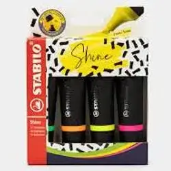 stabilo Case Of 4 Highlighter