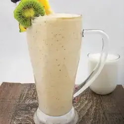 Banana, Milk And Dates Cocktail
