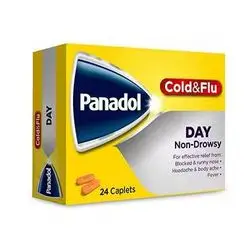 panadol cold-flu day 24caplets